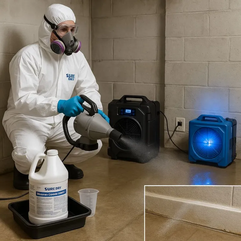 Sanitization and Odor Removal process in Cuba, NY